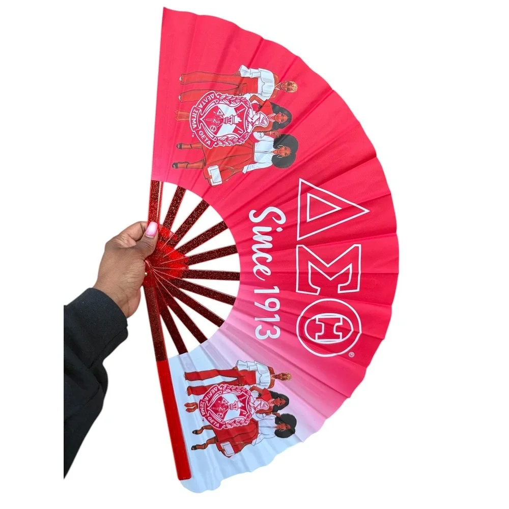 Delta Sigma Theta Folding Fan